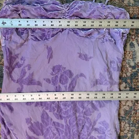 Dreamy vintage lavender slip dress - Picture 8 of 8